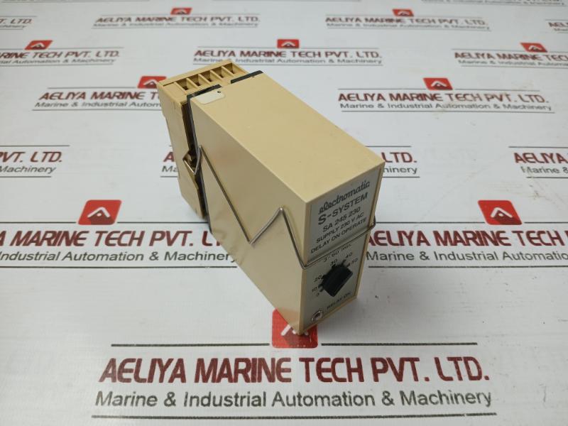 Electromatic Sa 245 230 S-system Delay On Operate Time Relay 230V Ac Cl 3520