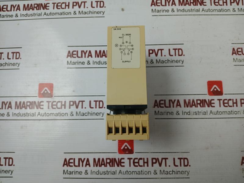 Electromatic Sa 245 230 S-system Delay On Operate Time Relay 230V Ac Cl 3520