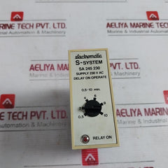 Electromatic Sa 245 230 Time Delay On Operate Module 230Vac 0.5-10Min