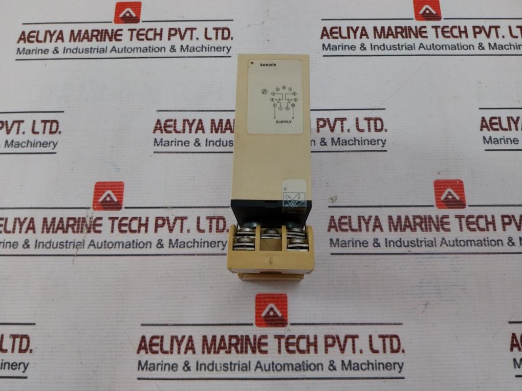 Electromatic SAM205 220 Delay On Operate Instant Contact with Base 3-60 sec