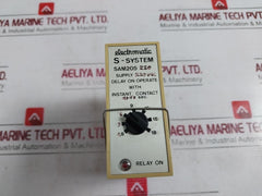 Electromatic Sam205 220 Timer Relay 220Vac 0.8-18 Sec 10A/380V