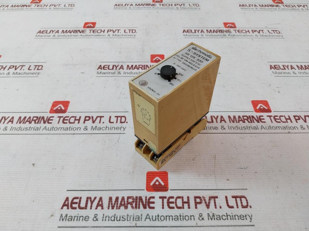 Electromatic Sb 125 220 Time Delay Relay S-system 10A/380V- S411