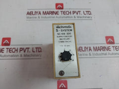 Electromatic Sc 105 220 Dividing Relay 220Vac 10A/380V 0.8-18 Sec