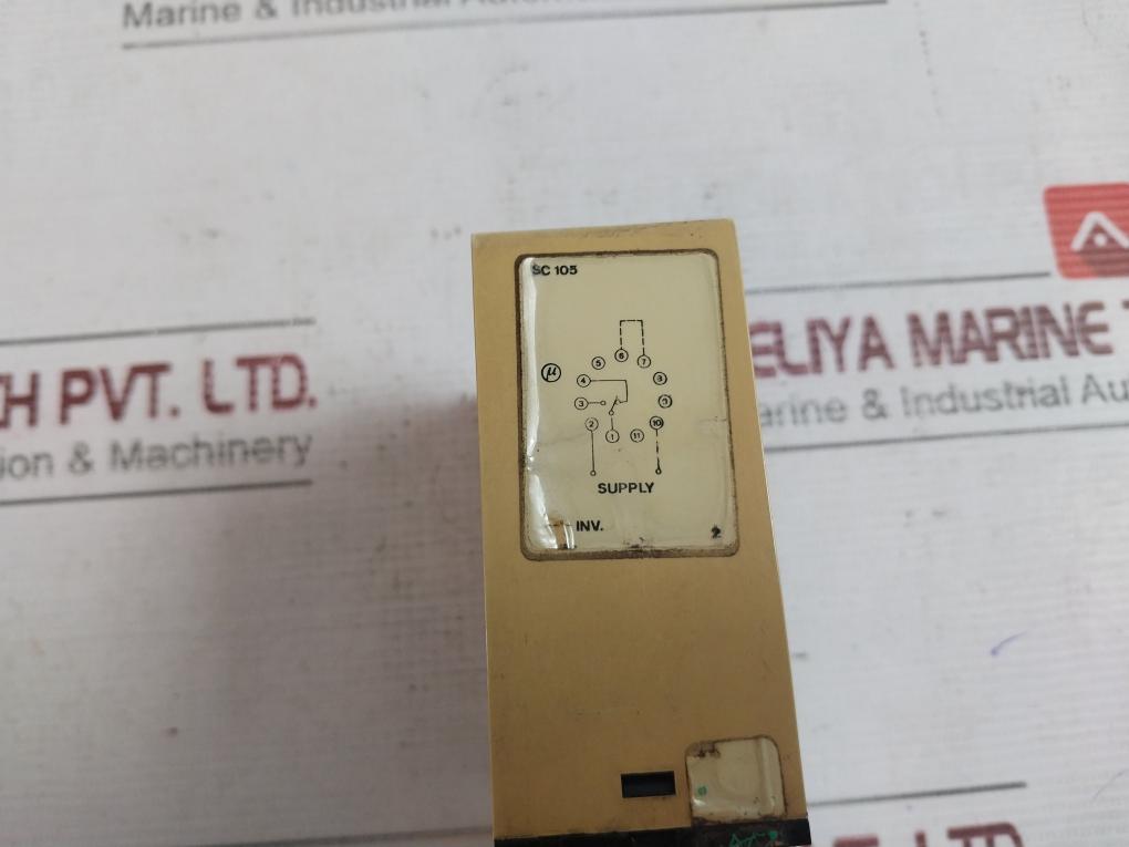 Electromatic Sc 105 220 Dividing Relay 220Vac 10A/380V 0.8-18 Sec