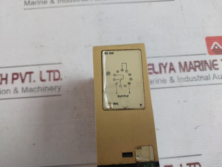 Electromatic Sc 105 220 Dividing Relay 220Vac 10A/380V 0.8-18 Sec