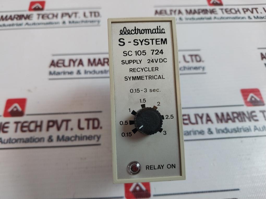 Electromatic Sc 105 724 S-system Symmetrical Recycler 24Vdc