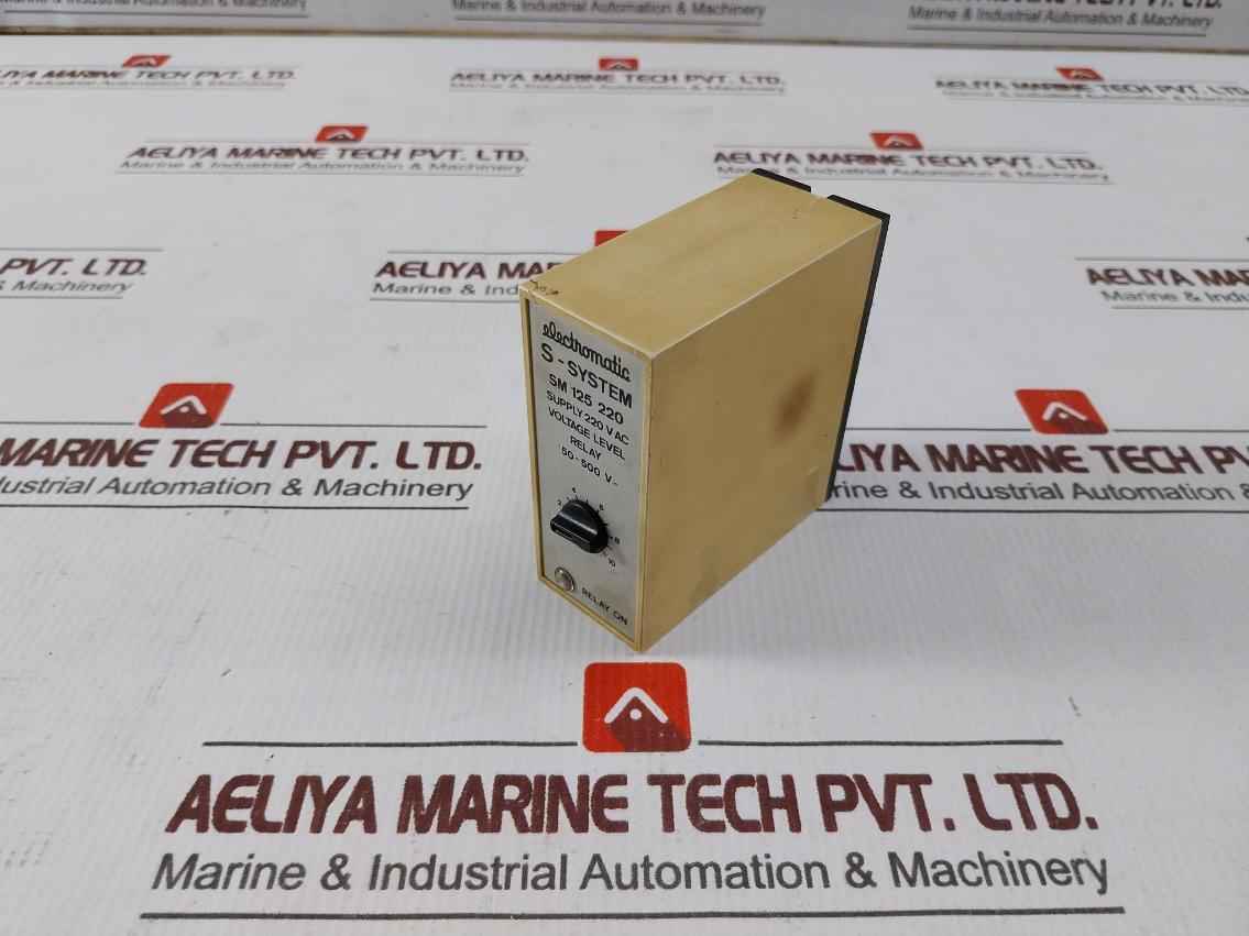 Electromatic Sm 125 220 S-system Voltage Level Relay 220V