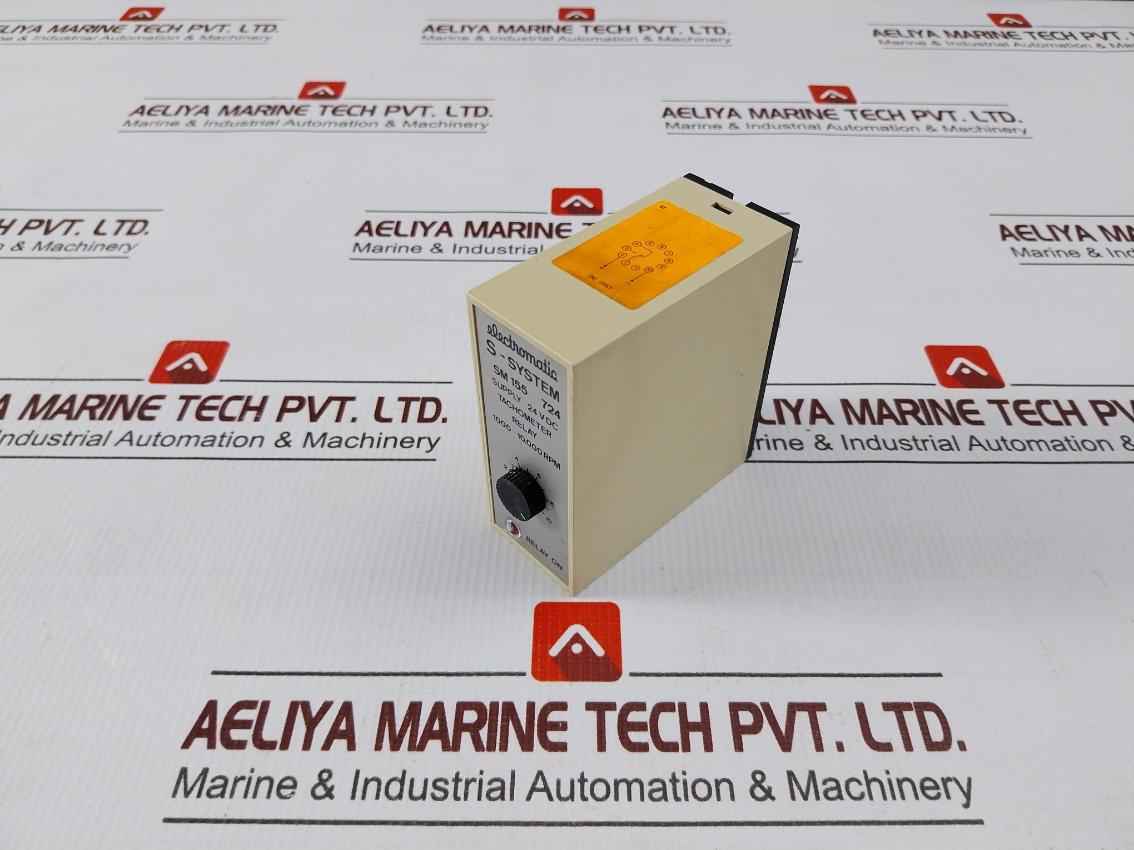 Electromatic Sm 155 724 Tachometer Relay 24 Vdc 1000-10000 Rpm