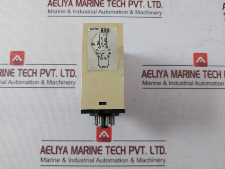 Electromatic Sm 190 120 S- System 3-phase Sequence Current Relay 120Vac 45–65Hz