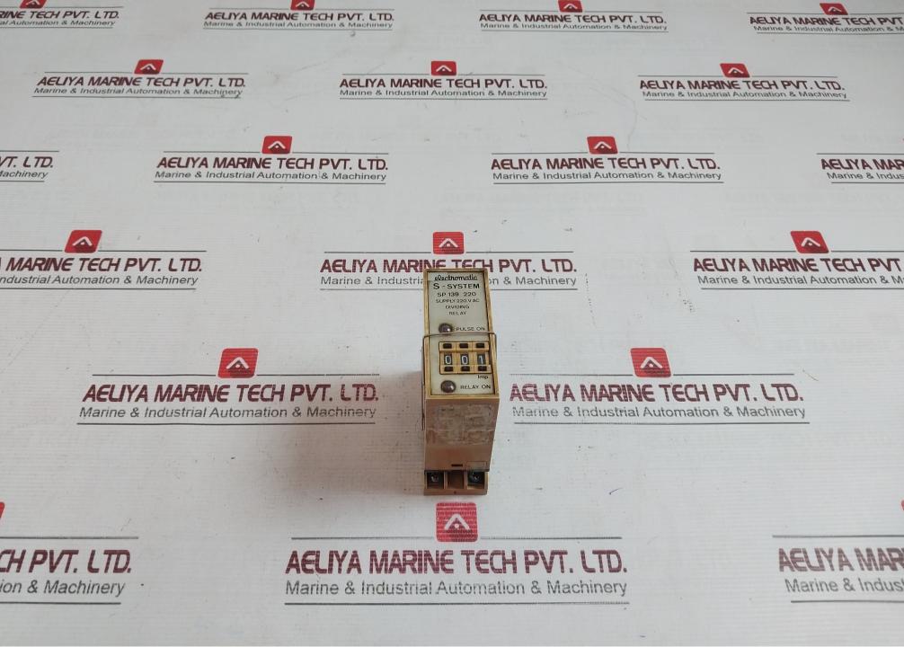 Electromatic Sp 139 220 Dividing Relay 220Vac 10A/380V