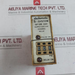 Electromatic Sp 139 220 Dividing Relay 220Vac 10A/380V