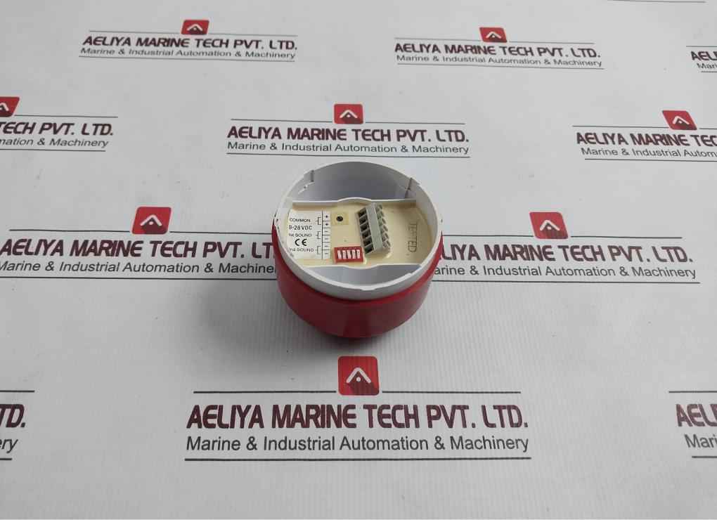 Electronic 28V Dc Sounder Red