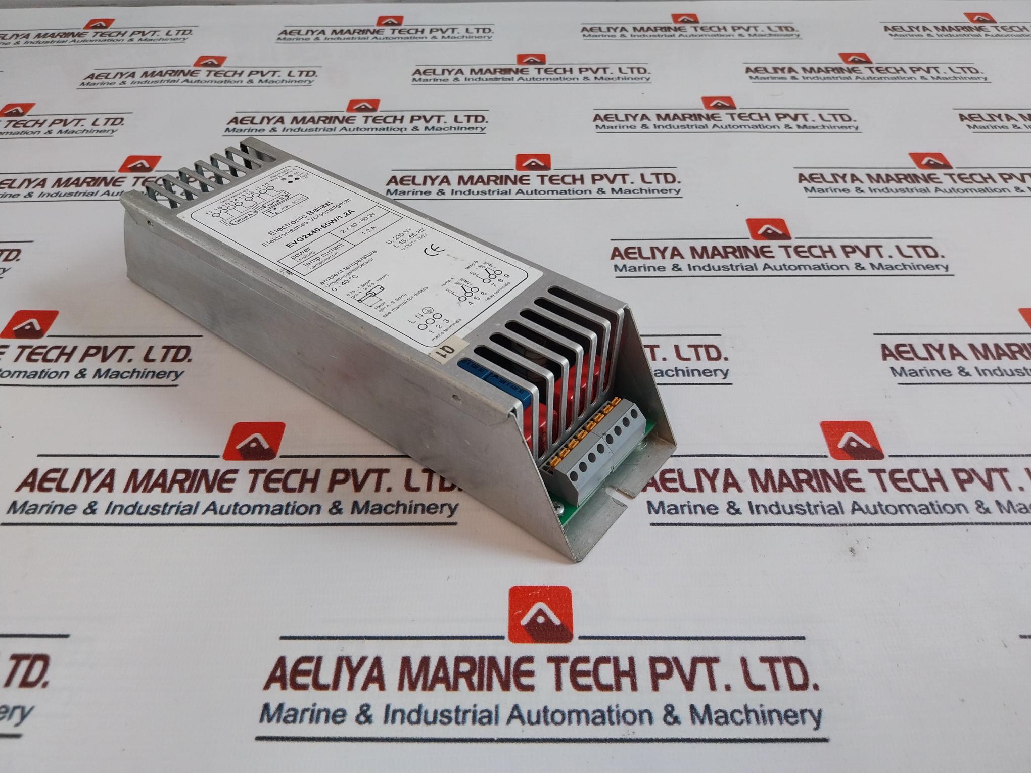 Electronic Ballast Evg2X40-60W/1.2A