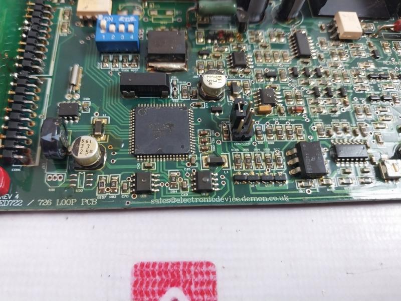 Electronic Devices Ed700A Fire/Gas Detection Panel Rev 4 Ed723