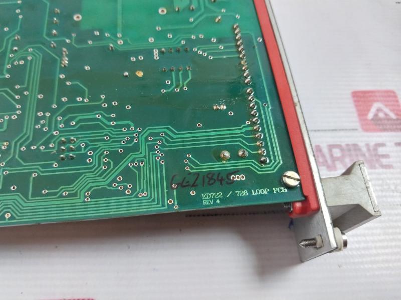 Electronic Devices Ed700A Fire/Gas Detection Panel Rev 4 Ed723