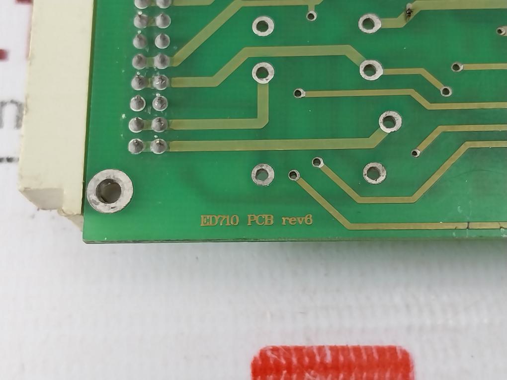 Electronic Devices Ed710 Pcb Card Rev.6 35738