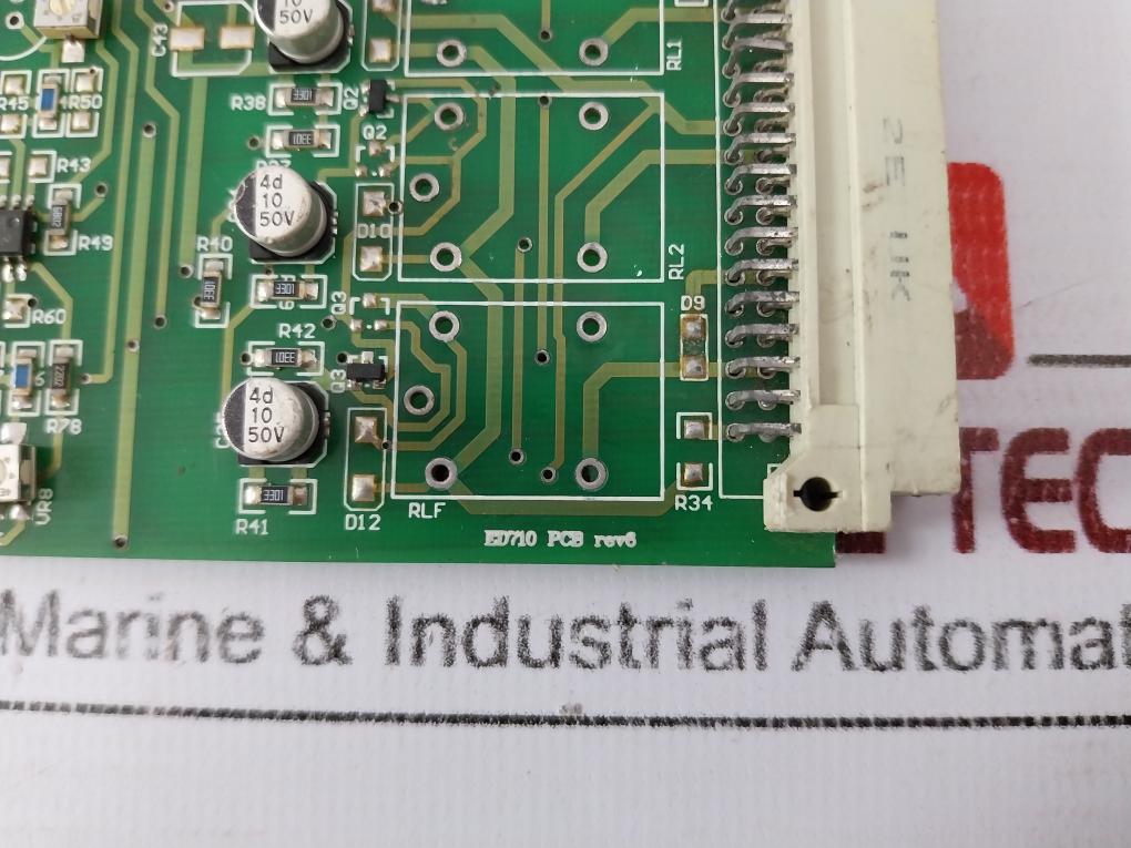 Electronic Devices Ltd. Ed710 Pcb Card Rev.6 35738