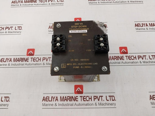Electronic Lab Stfr-e08Q116 Step Down Transformer 300 Va