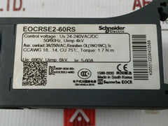 Electronic Overcurrent Relay Eocrse2-60Rs Schneider Electric 24-240Vac/Dc