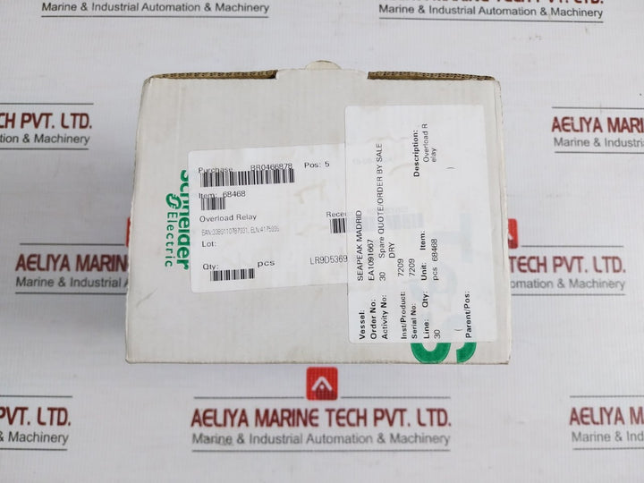 Electronic Overload Relay 600 Vac Schneider Electric Lr9D5369