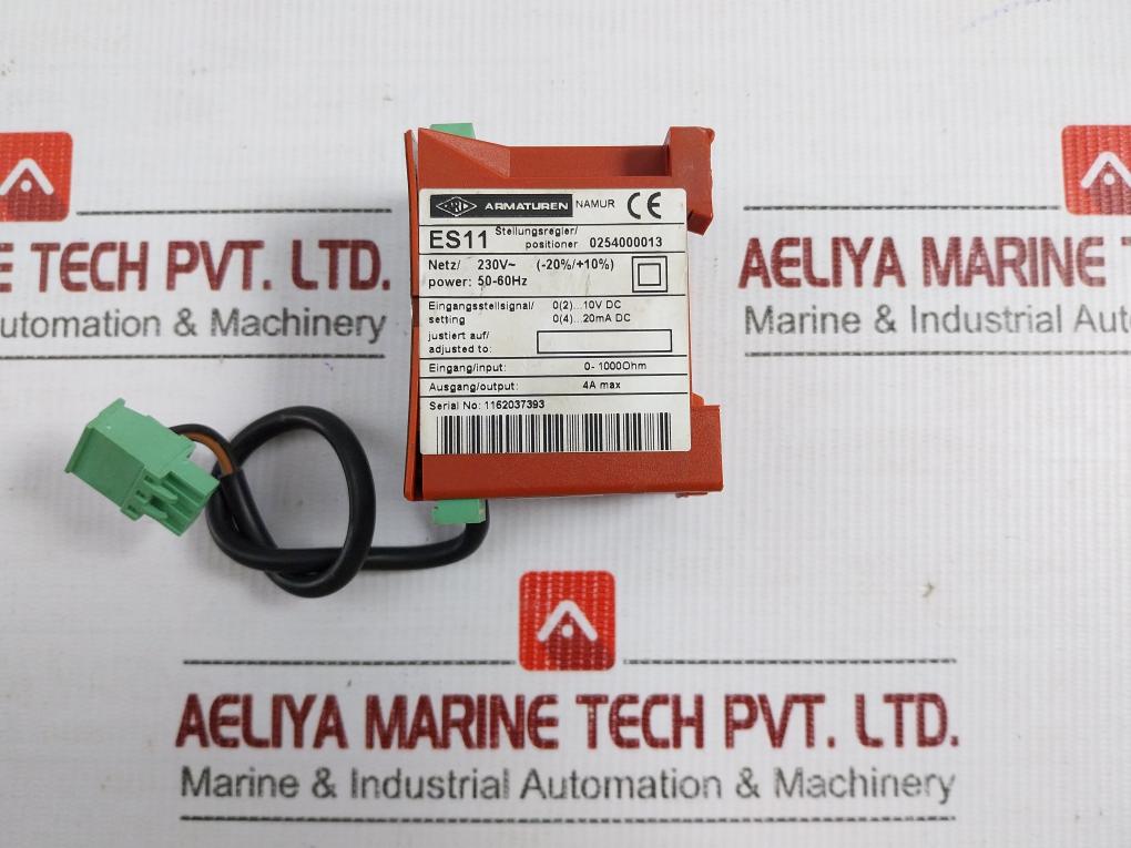 Electronic Positioner Es11 Ari Armaturen 10V Dc 50-60 Hz