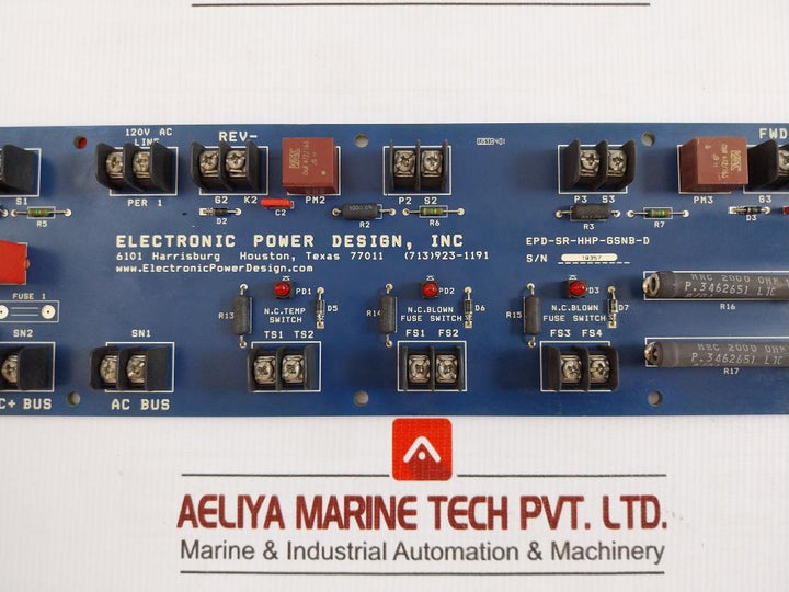 Electronic Power Design Power Distribution Pcb Module Edp-sr-hhp-gsnb-d