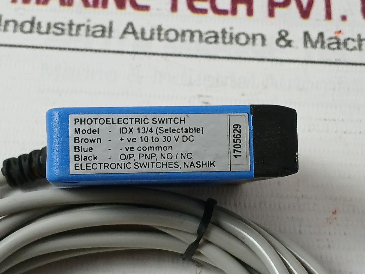Electronic Switches Idx 13/4 Photo Electric Switch 4 Meter 10-30Vdc 1705629