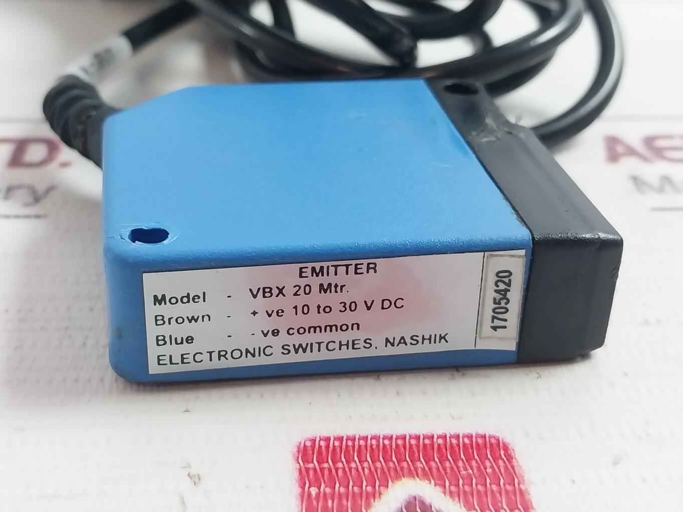 Electronic Switches Vbx 20 Mtr Emitter Ve 10-30 V Dc 4 Meter 1705420
