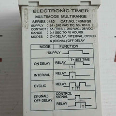 Electronic Timer 40Mfs0 Brand Gic 0.1 Sec To 10 Hours