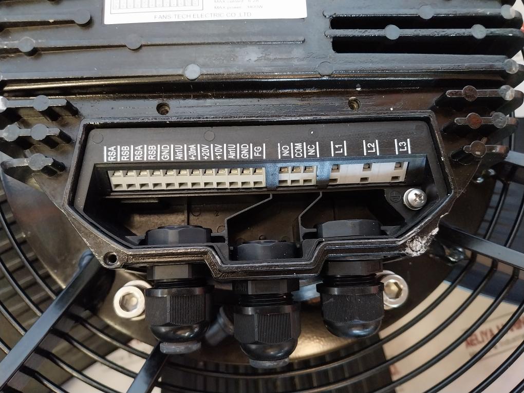 Electronically Commutated Axial Fan Vt910F5-150-001 Fans-tech Electric  50/60Hz