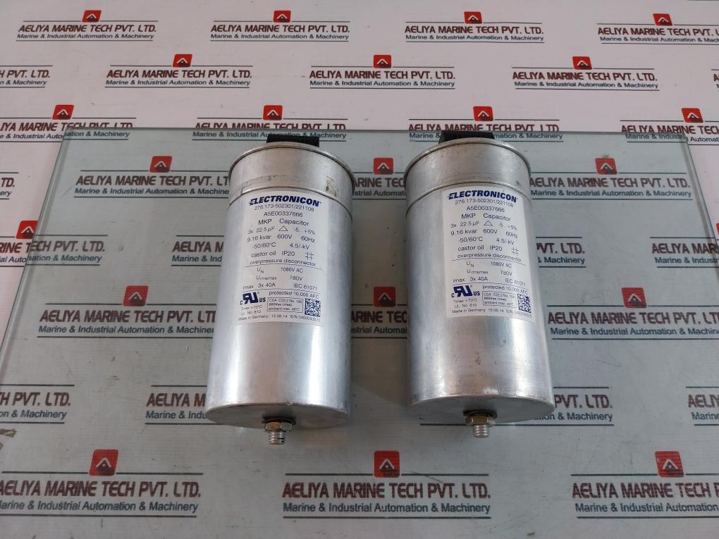 Electronicon 276.173-502301/221108 Mkp Capacitor A5E00337666