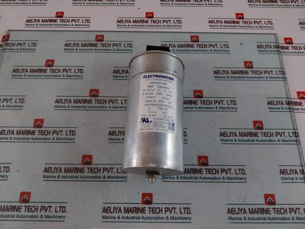 Electronicon 276.173-502301/221108 Mkp Capacitor A5E00337666