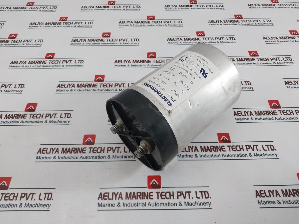 Electronicon E50.R16-204N10 High Voltage Capacitor 1100V Dc