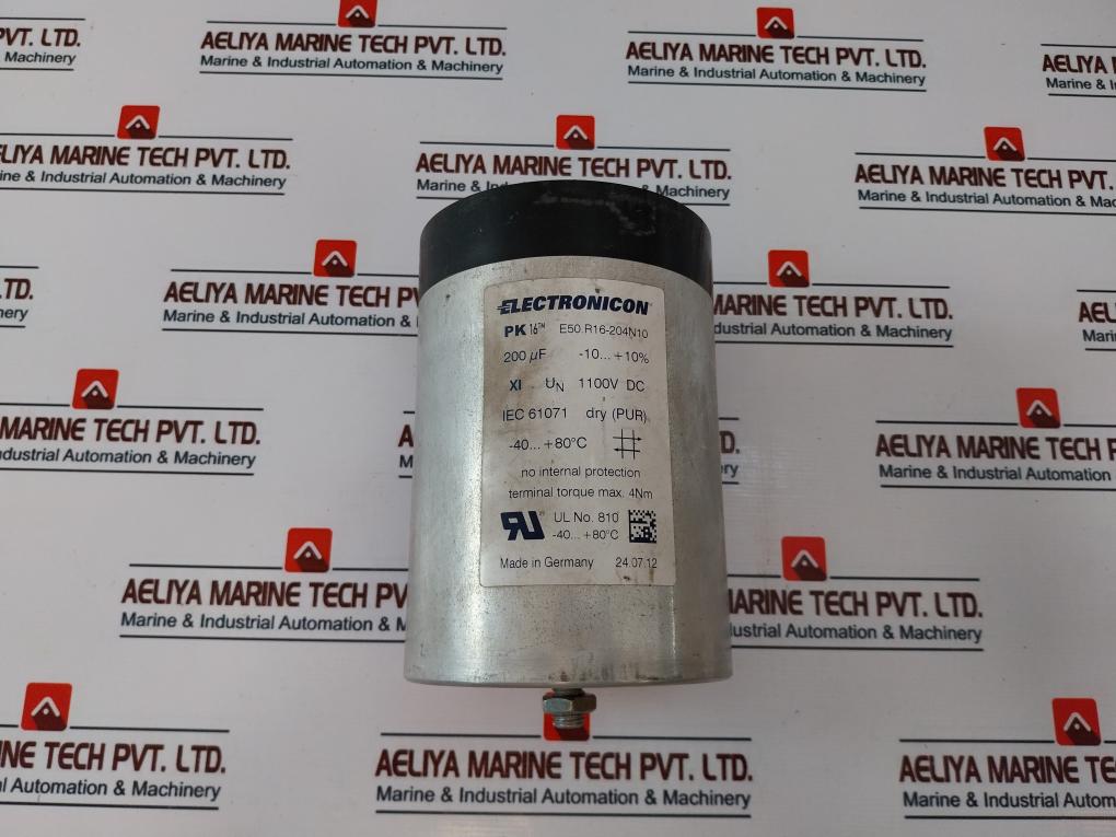 Electronicon E50.R16-204N10 High Voltage Capacitor 1100Vdc&nbsp;
