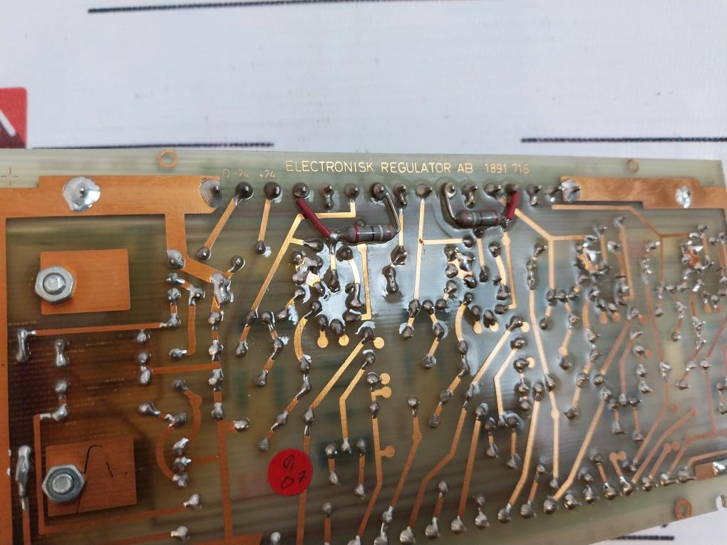 Electronisk Regulator 1891 716 Printed Circuit Board