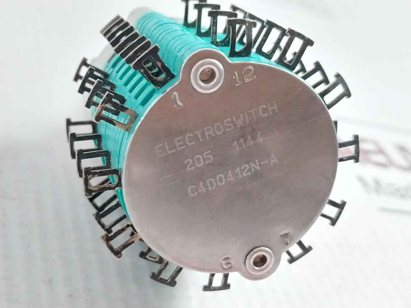 Electroswitch C4D0412N-a Rotary Switch