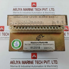Elektro-rela High-low Level Alarm Eam-r