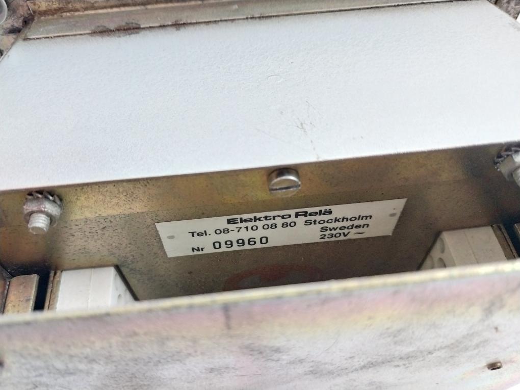 Elektro Rela High Level Alarm Eam-r Controller 230V 09960