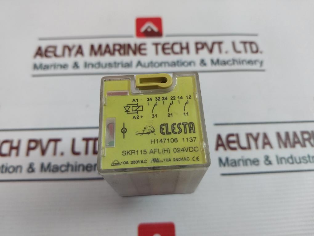 Elesta Skr115 Afl(H) 024Vdc General Purpose Relay 10A 250Vac
