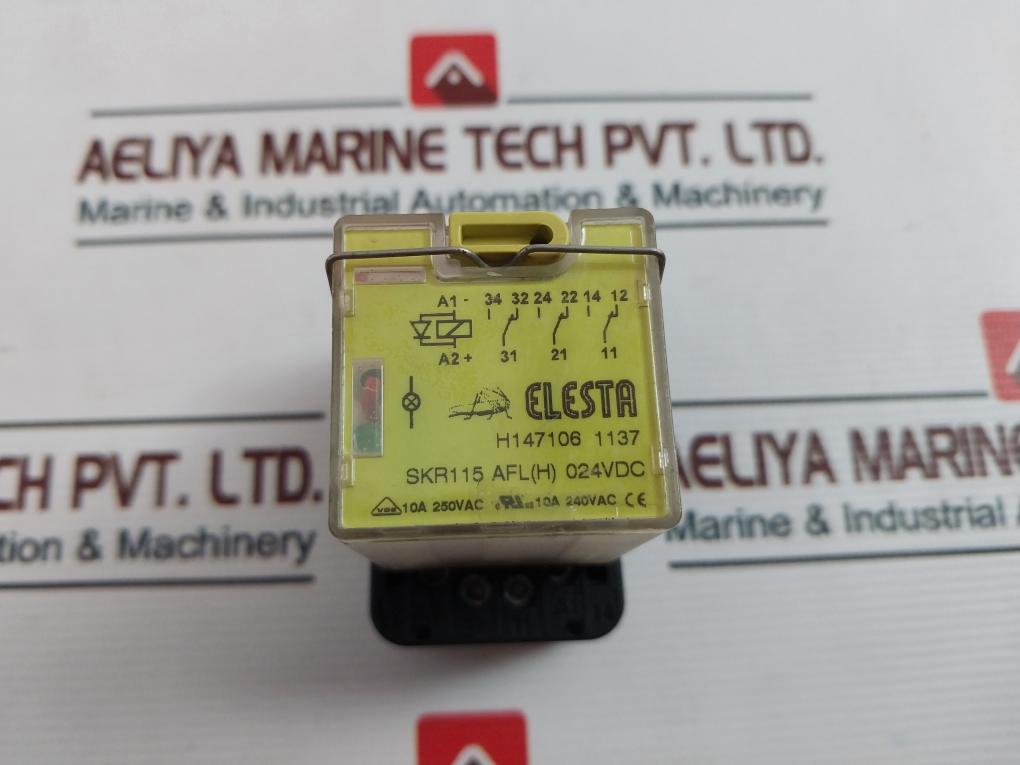 Elesta Skr115 Afl(H) 024Vdc General Purpose Relays With Base