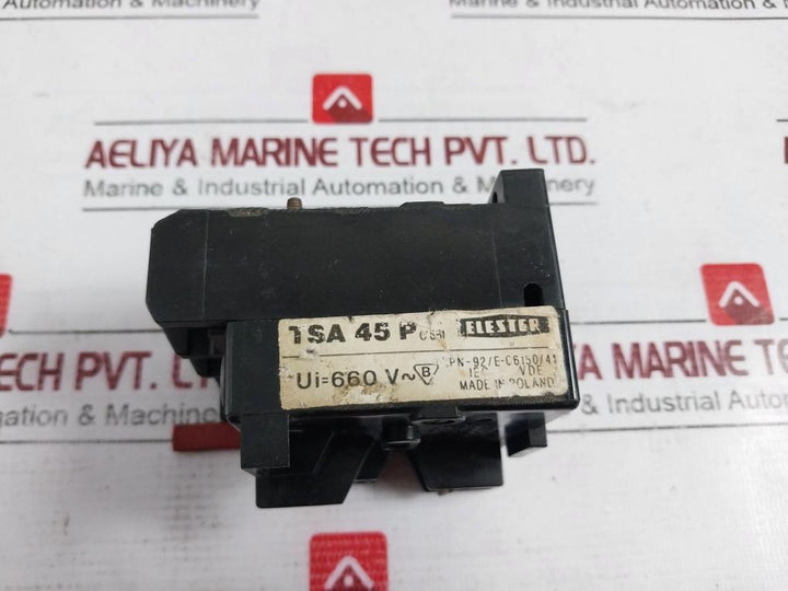 Elester Tsa 45P Thermal Overload Relay Pn-92/E-06150/41 660V 25A 7A-10A