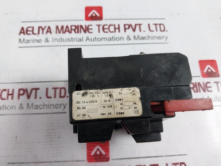 Elester Tsa 45P Thermal Overload Relay Pn-92/E-06150/41 660V 25A 7A-10A