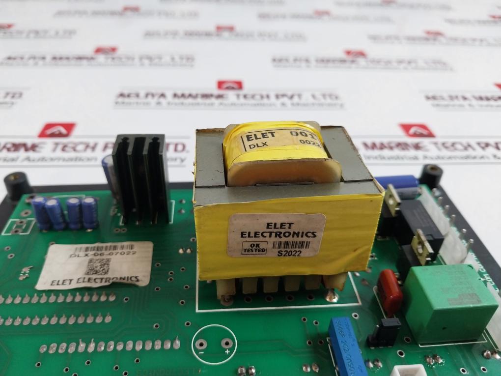 Elet Electronics Dlx-06-07022 Servo Voltage Stabilizer, Dlx\Smd-006