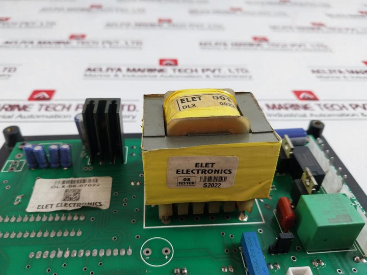 Elet Electronics Dlx-06-07022 Servo Voltage Stabilizer, Dlx\Smd-006
