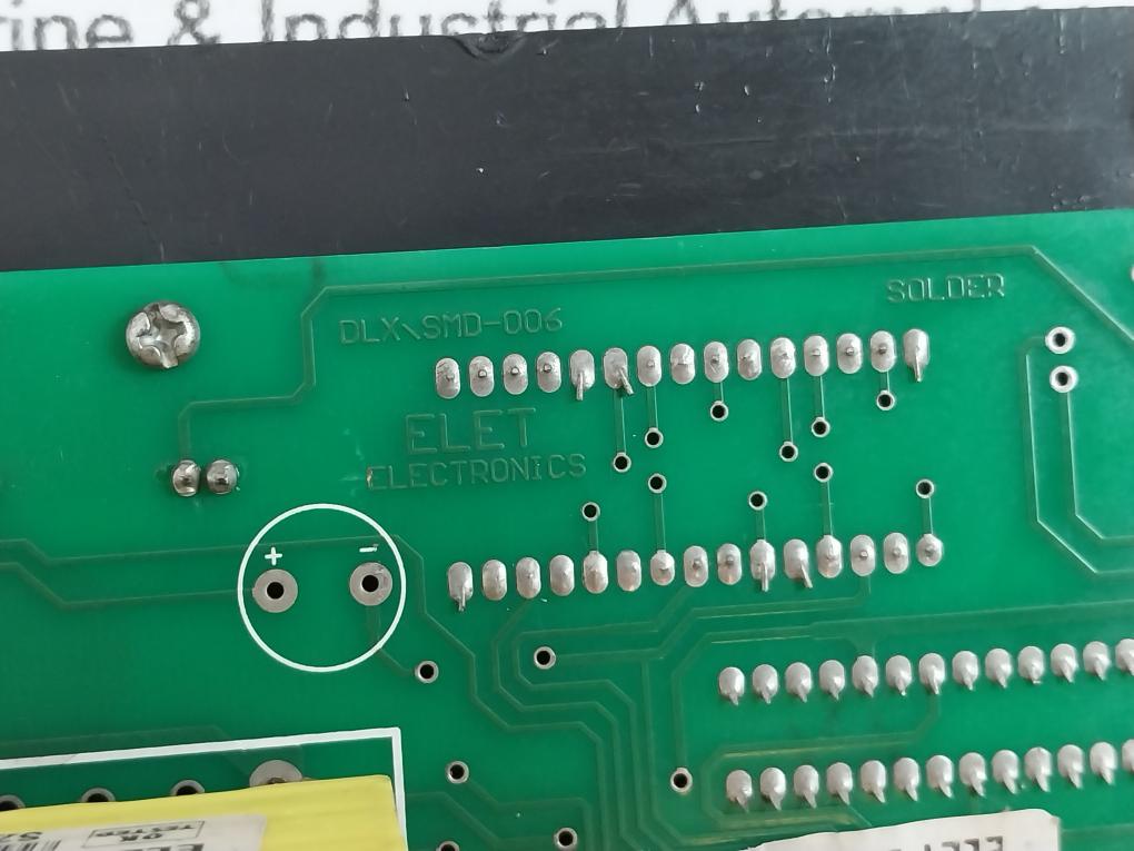 Elet Electronics Dlx-06-07022 Servo Voltage Stabilizer, Dlx\Smd-006