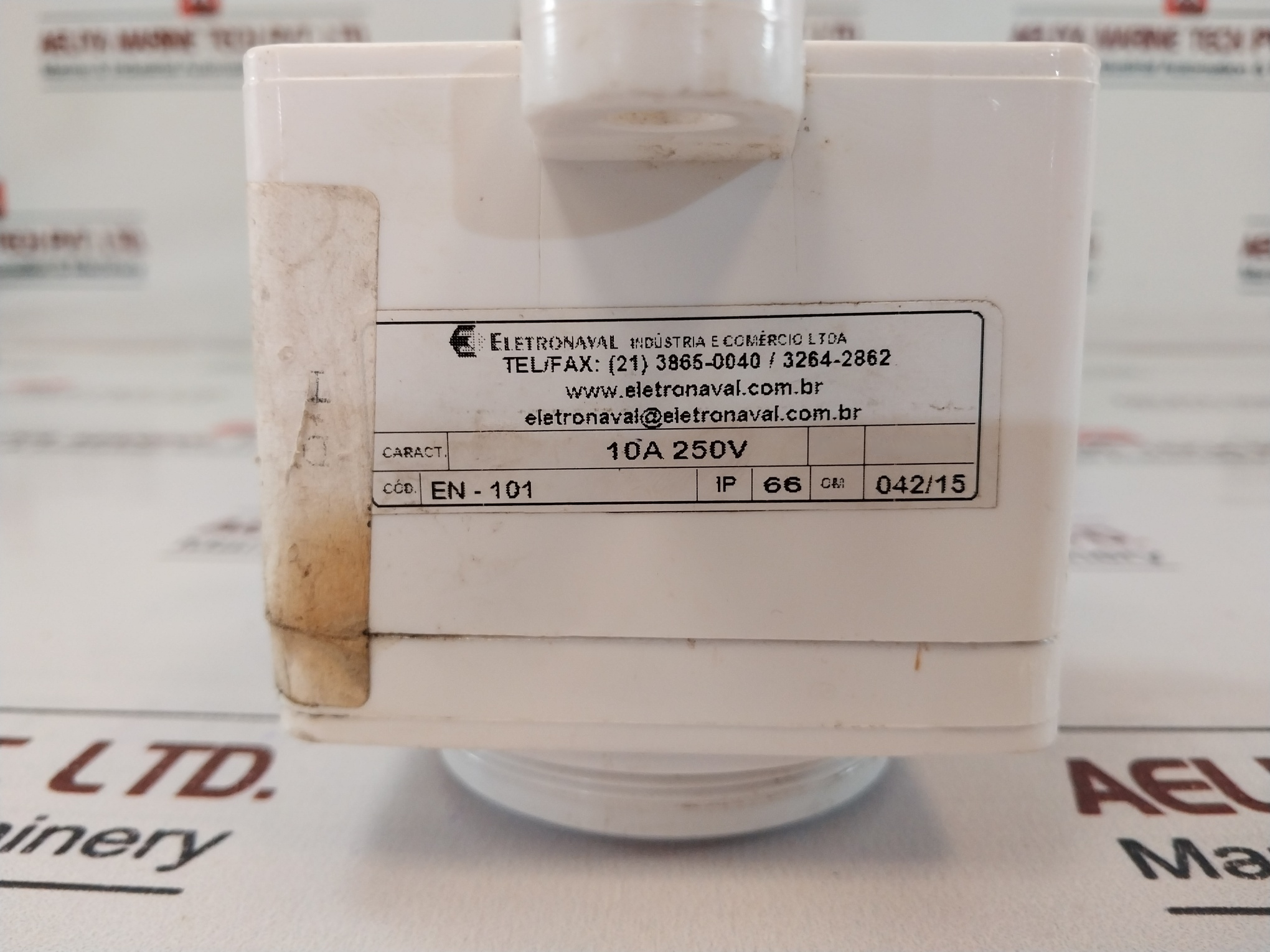 Eletronaval En-101 Double Rotary Switch 10A 250V