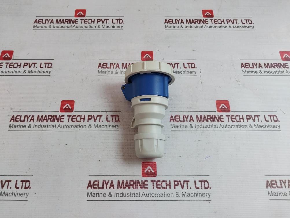 Elettrocanali Ec69284 Heat Resistant Aviation Power Plug Socket 16A 9H 50/60Hz