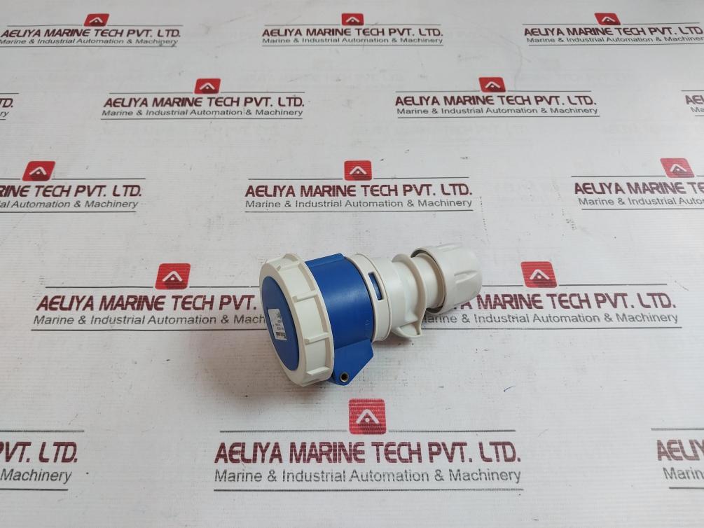 Elettrocanali Ec69284 Heat Resistant Aviation Power Plug Socket 16A 9H 50/60Hz