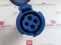 Elettrocanali Ec69284 Heat Resistant Aviation Power Plug Socket 16A 9H 50/60Hz