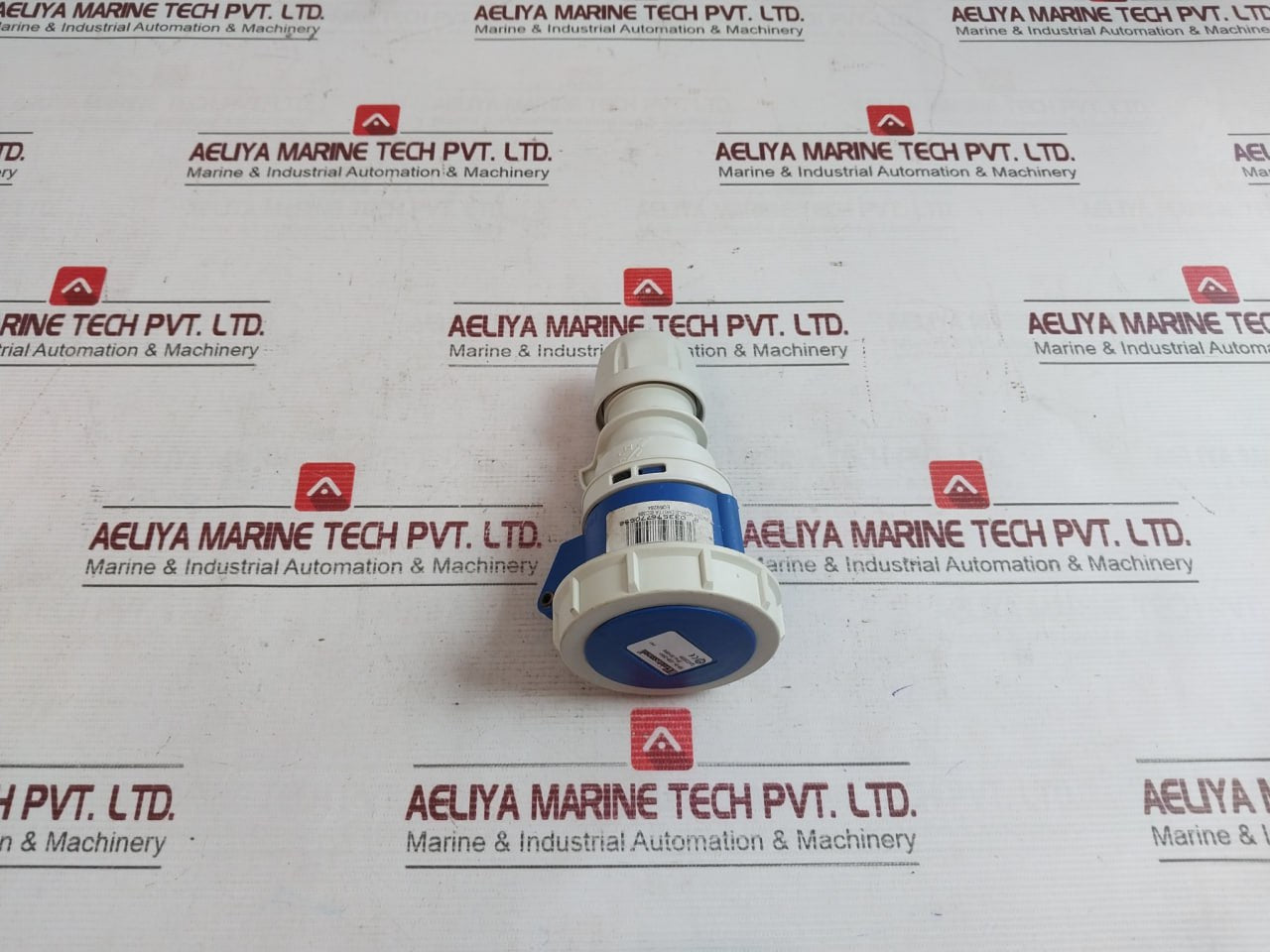 Elettrocanali Ec69284 Heat Resistant Aviation Power Plug Socket 16A 9H 50/60Hz